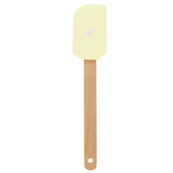 Espátula de silicona con mango de madera Bake Someone Happy 25 cm - Miss Étoile