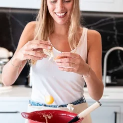 Espátula lengua crema 30 cm - Silicona - KitchenAid
