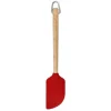 Espátula lengua roja mango madera 30 cm - Silicona - KitchenAid