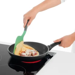 Espátula lisa flexible para tortillas y crepes 30 cm - Silicona - Lékué