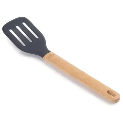Espátula perforada mango madera Unite 34 cm - Silicona - Lacor