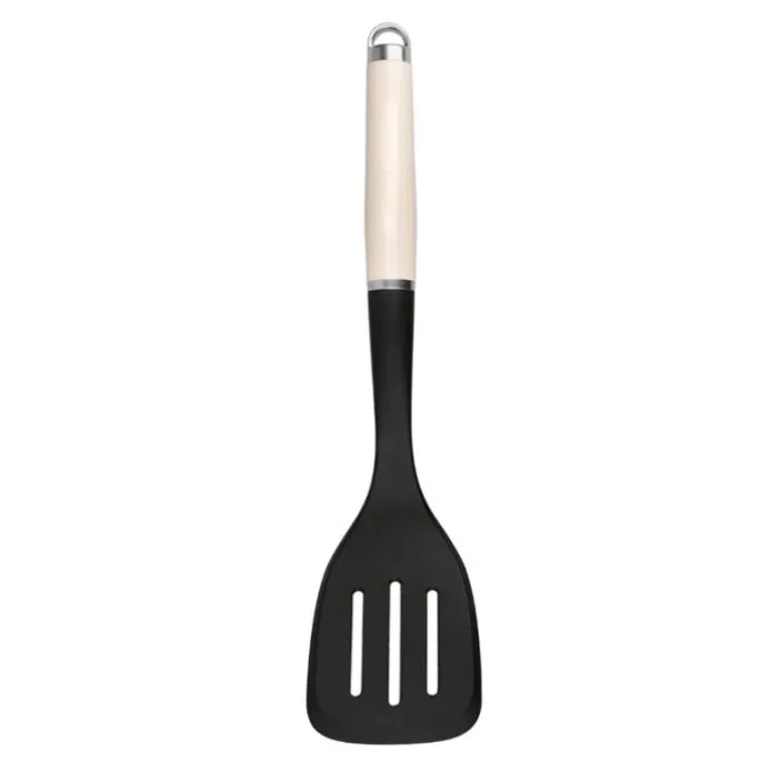 Espátula plana ranurada crema 36 cm - Nylon - KitchenAid