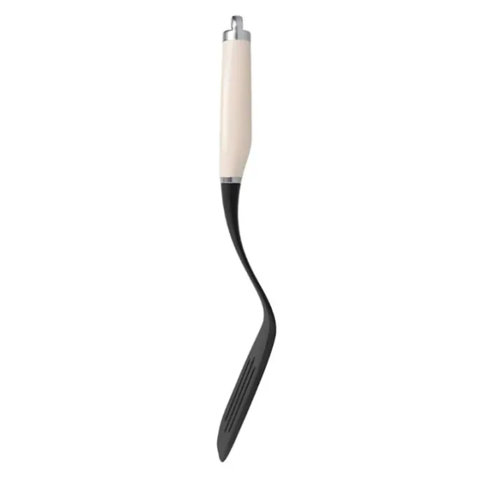 Espátula plana ranurada crema 36 cm - Nylon - KitchenAid