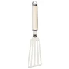 Espátula ranurada flexible larga crema 33 cm - Acero inoxidable - KitchenAid