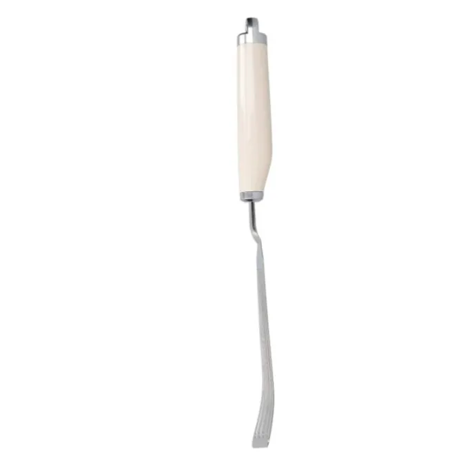 Espátula ranurada flexible larga crema 33 cm - Acero inoxidable - KitchenAid