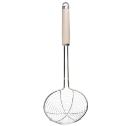 Espumadera crema 38 cm - Acero inoxidable - KitchenAid