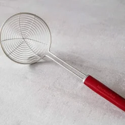Espumadera roja 38 cm - Acero inoxidable - KitchenAid