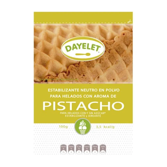 Estabilizante neutro helados de pistacho 100 gr - Sin gluten - Dayelet