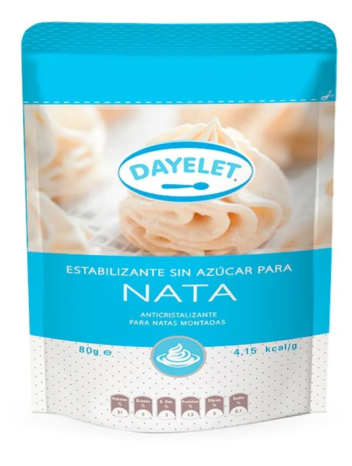 Estabilizante para nata 80 gr - Sin gluten - Dayelet