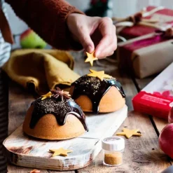 Estrellas doradas de azúcar (9) - Sin gluten - Decora