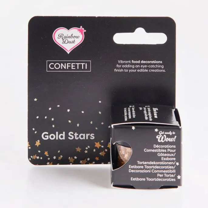 Estrellitas doradas comestibles 2,8 g - Rainbow Dust