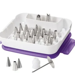 Estuche con boquillas, adaptador y clavo 22 piezas - Wilton