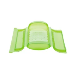 Estuche de vapor individual con bandeja verde 650 ml - Silicona - Lékué