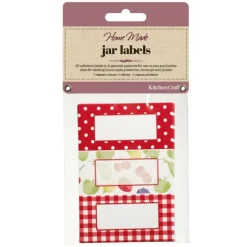 Etiquetas adhesivas rojo vintage (30) - Kitchen Craft