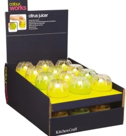 Exprimidor pequeño de cítricos con prensador - Kitchen Craft