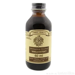 Extracto de vainilla Bourbon de Madagascar 60 ml - Sin gluten - Nielsen Massey