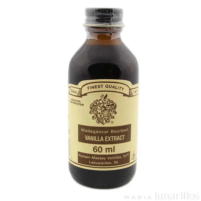 Extracto de vainilla Bourbon de Madagascar 60 ml - Sin gluten - Nielsen Massey