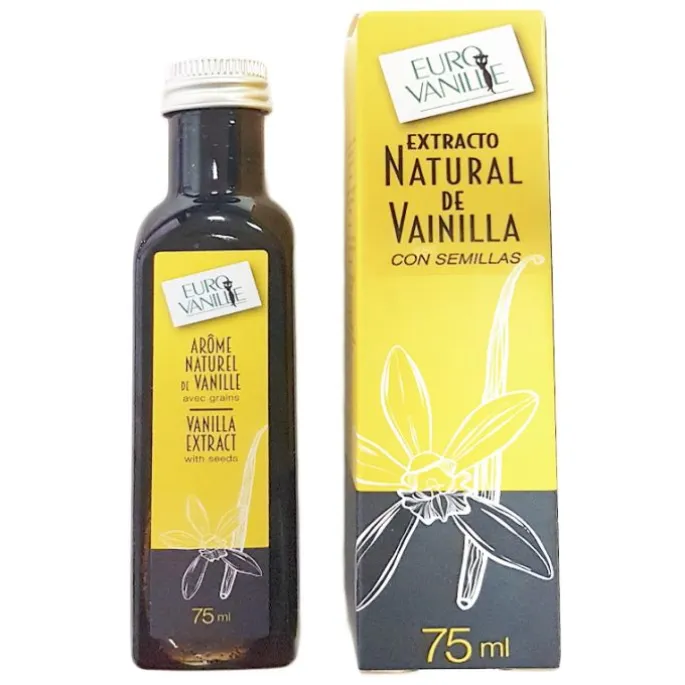 Extracto de vainilla con semillas Bourbon de Madagascar 75 ml - Eurovanille