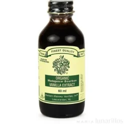 Extracto orgánico de vainilla Bourbon de Madagascar 60 ml - Sin gluten - Nielsen Massey
