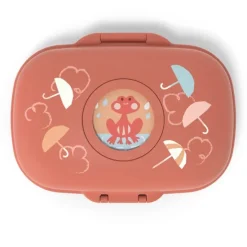 Fiambrera compacta naranja Paraguas 600 ml - Polipropileno (sin BPA) - Monbento