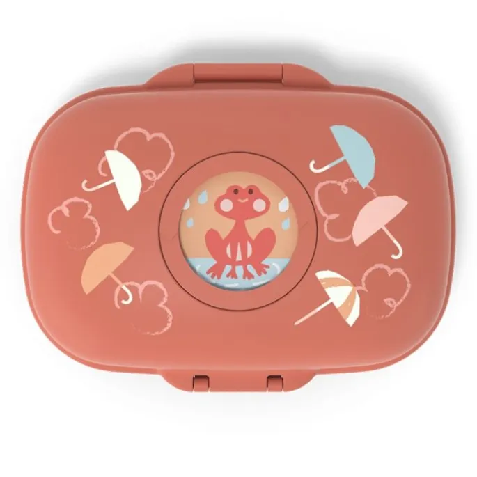 Fiambrera compacta naranja Paraguas 600 ml - Polipropileno (sin BPA) - Monbento