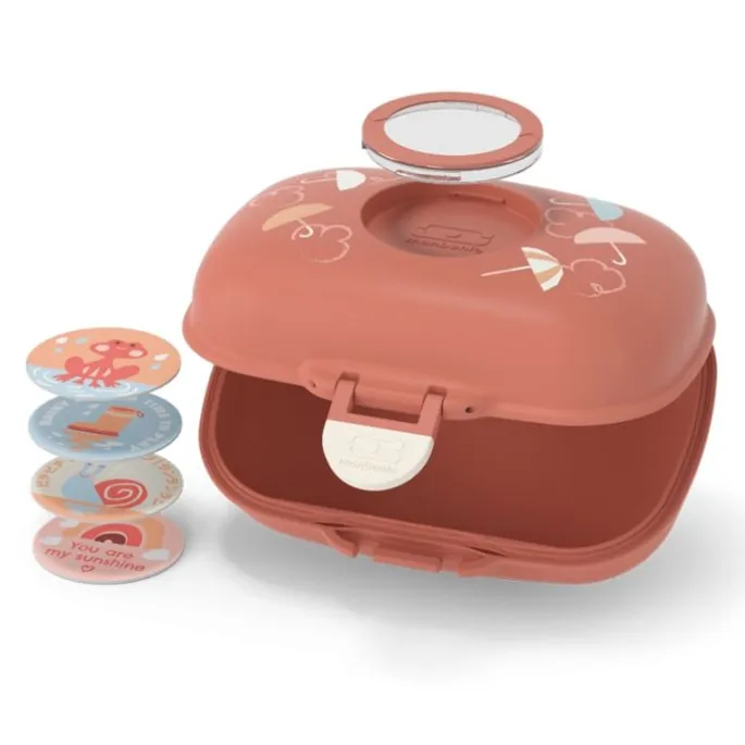 Fiambrera compacta naranja Paraguas 600 ml - Polipropileno (sin BPA) - Monbento