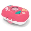 Fiambrera compacta rosa pájaros 600 ml - Polipropileno (sin BPA) - Monbento