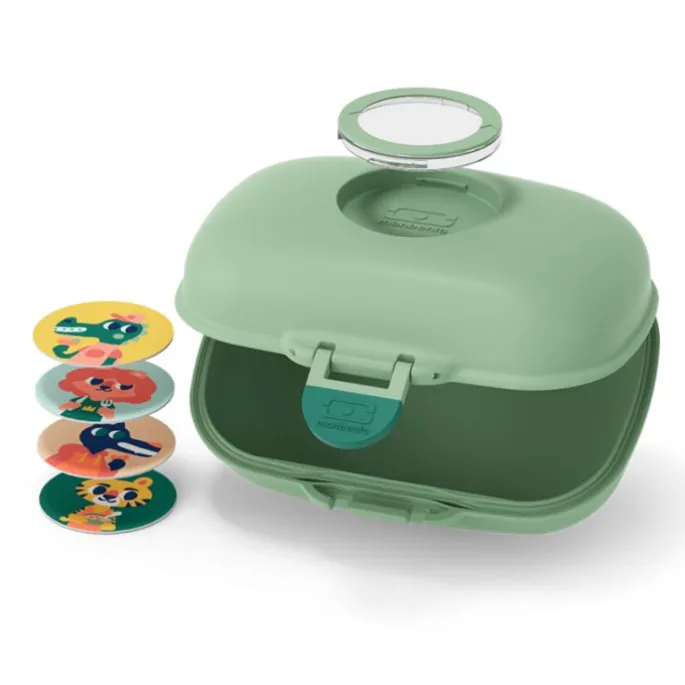 Fiambrera compacta verde bosque 600 ml - Polipropileno (sin BPA) - Monbento