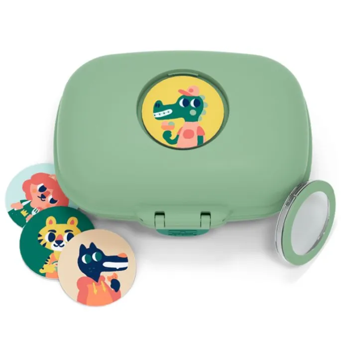 Fiambrera compacta verde bosque 600 ml - Polipropileno (sin BPA) - Monbento