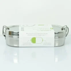 Fiambrera con contenedor Kangra 800 ml - Acero inoxidable - A Slice of Green
