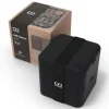 Fiambrera doble ecológica negra cuadrada MB Square 1,7 litros - Plástico PBT (sin BPA) - Monbento