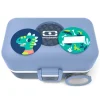 Fiambrera triple compacta azul infinity 800 ml - Polipropileno (sin BPA) - Monbento
