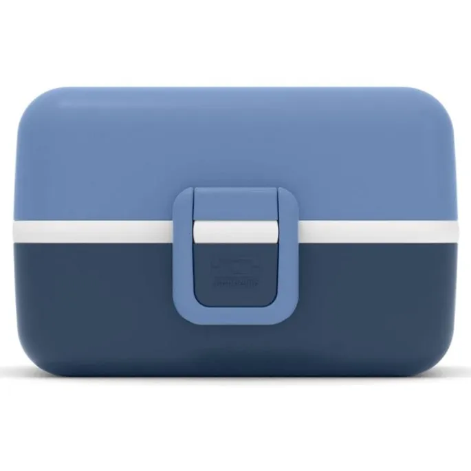 Fiambrera triple compacta azul infinity 800 ml - Polipropileno (sin BPA) - Monbento