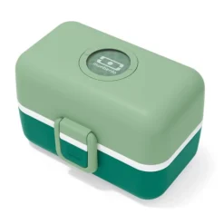 Fiambrera triple compacta verde bosque 800 ml - Polipropileno (sin BPA) - Monbento