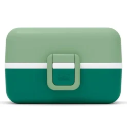 Fiambrera triple compacta verde bosque 800 ml - Polipropileno (sin BPA) - Monbento