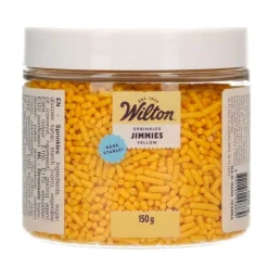 Fideos de azúcar amarillos Jimmies 150 g - Wilton