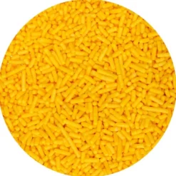 Fideos de azúcar amarillos Jimmies 150 g - Wilton