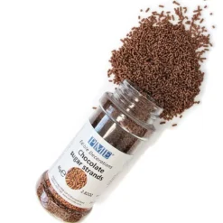 Fideos de azúcar de color marrón chocolate 80 gr - PME
