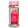 Fideos de azúcar multicolor 80 g - Funcakes