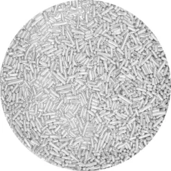 Fideos de azúcar plata metalizados 80 g - Funcakes