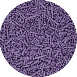 Fideos de azúcar púrpuras Jimmies 150 g - Wilton