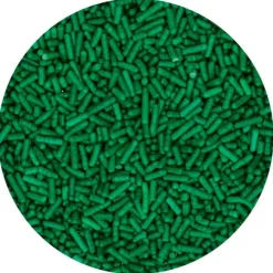 Fideos de azúcar verdes Jimmies 150 g - Wilton