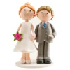 Figura boda novios cogidos de la mano 13 cm - Dekora