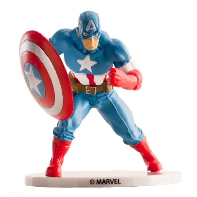 Figura Capitán América Los vengadores 7 cm - Dekora