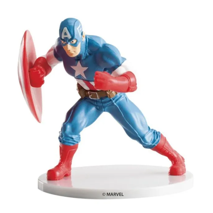 Figura Capitán América Los vengadores 7 cm - Dekora