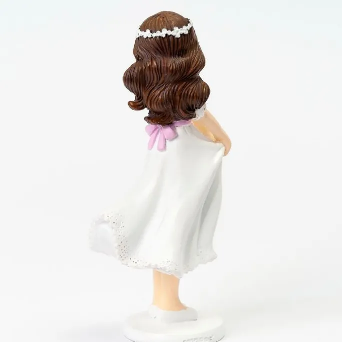 Figura niña de Comunión sujetando la falda 16 cm - Mopec