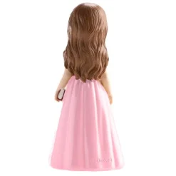 Figura niña de Comunión vestido rosa 15 cm - Dekora