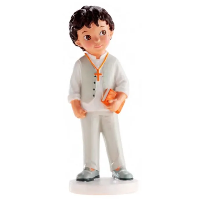 Figura niño de comunión Bruno 16 cm - Dekora