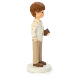 Figura niño de Comunión marinero beis 16,5 cm - Mopec