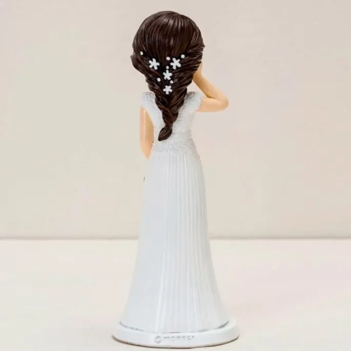 Figura novia de boda mano mejilla 21 cm - Mopec